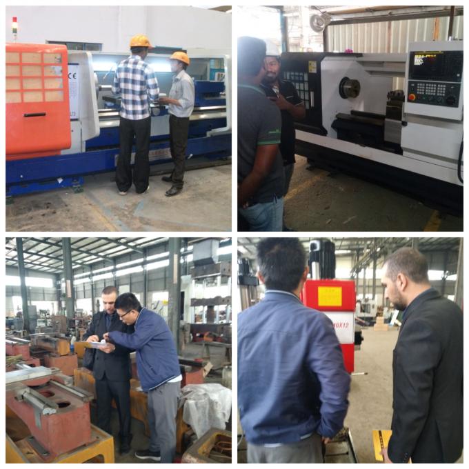 CK0640 Máquina de corte de torno CNC vertical Automática de cama plana horizontal 5