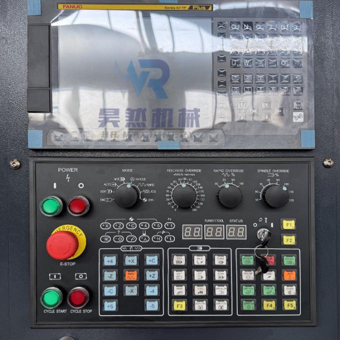 Espinilla doble cama inclinada Autom&aacute;tico Torno CNC TCK56Y Con Sub Espinilla Drive Torno de Torno CNC 2