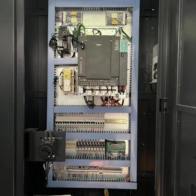 Espinilla doble cama inclinada Autom&aacute;tico Torno CNC TCK56Y Con Sub Espinilla Drive Torno de Torno CNC 6