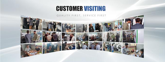 Espinilla doble cama inclinada Autom&aacute;tico Torno CNC TCK56Y Con Sub Espinilla Drive Torno de Torno CNC 9