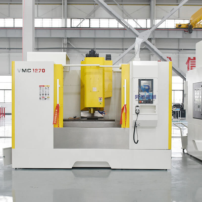 Centro de mecanización de la vertical VMC de AXIS de la alta precisión 3 VMC 1270 para el proceso mecánico
