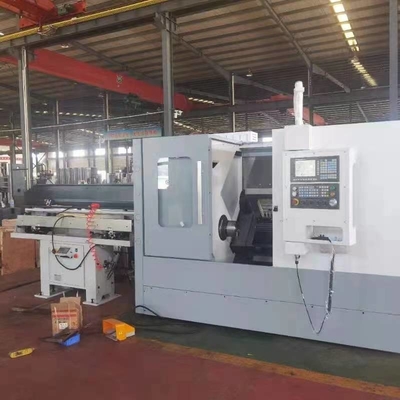Máquina de torno CNC de alta precisión con lecho horizontal inclinado TCK46P