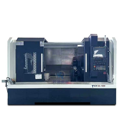 Tck56-1000 horizontal Cnc Lathe de alta precisión con lecho inclinado