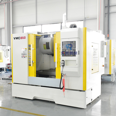 CNC que muele vertical de 3 AXIS que procesa los distribuidores de centro VMC850 de la máquina con el regulador de FNK