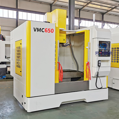 Fresadora vertical 3 AXIS Vmc650 de la pequeña máquina del CNC VMC
