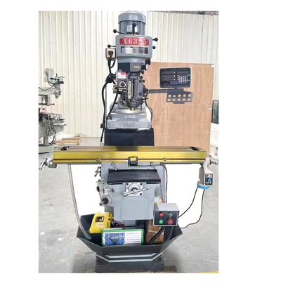 Fresadora universal 3HP 2.2KW del metal principal de la torrecilla del OEM