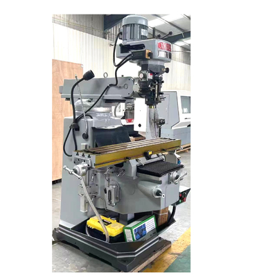 Fresadora universal 3HP 2.2KW del metal principal de la torrecilla del OEM
