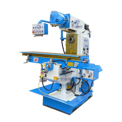 Fresadora universal de la torrecilla horizontal vertical con la tabla 590mm/min de la rotación