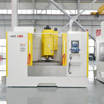 Máquina de centro de mecanizado vertical CNC de procesamiento de metales Vmc1265 3 ejes