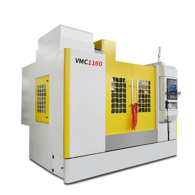 Centro de máquina vertical CNC de alta eficiencia Vmc1160 4 Axis