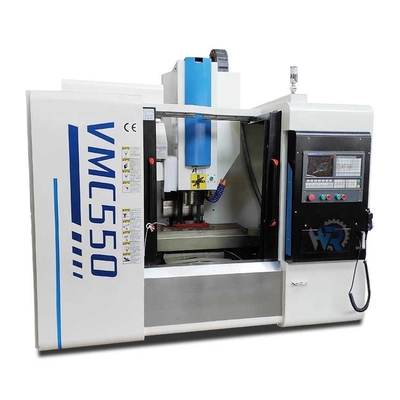 Fresadora blanca del CNC de las piezas de metal de la alta precisión VMC VMC550 600x450m m