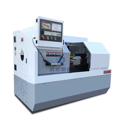 Máquina resistente grande Ck6132 del torno del CNC de la cama plana para el metal