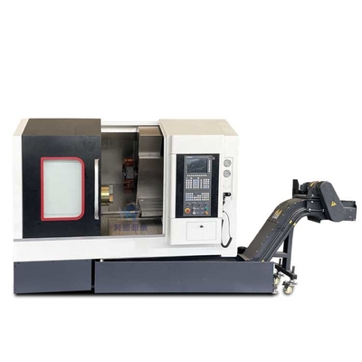 TCK550 Dormitorio inclinado Máquina de torneado de torno CNC de metal 550 mm de diámetro