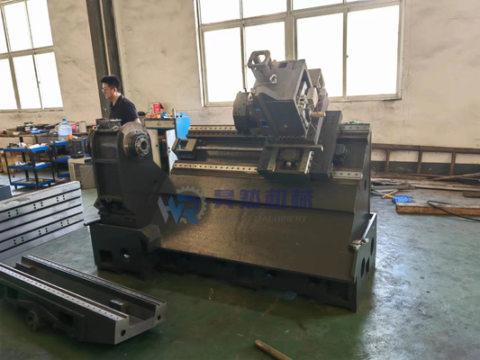Máquina de torno CNC de alta precisión con lecho horizontal inclinado TCK46P