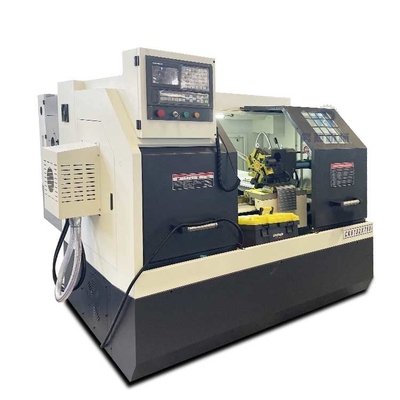 Máquina de torno CNC horizontal de cama plana Ck6132 Máquina automática de torno CNC 380V 4KW