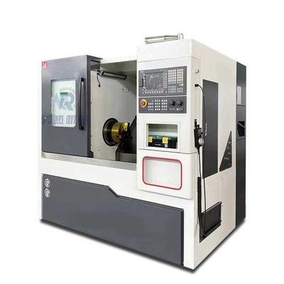 Tck40 máquina de torno de cama inclinada CNC con guía lineal