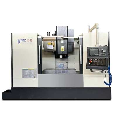 VMC1160 Centro de mecanizado CNC vertical de alta precisión de husillo único BT40 Sistema de control Fanuc Máquina de fresado vertical CNC