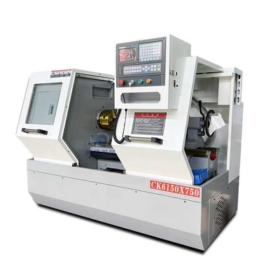 Trabajo de metales CK6150 Máquina de torno CNC horizontal barata