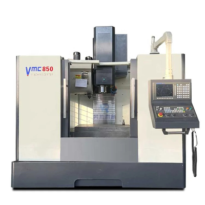 5 Ejes Precisión VMC850 Centro de mecanizado CNC vertical 8000rpm Eje de cambio de herramientas 16/24