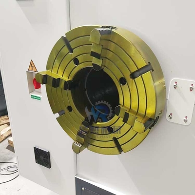 Qk1322 Doble chuck horizontal cama plana automática de roscado de tubería CNC máquina de torno para metal