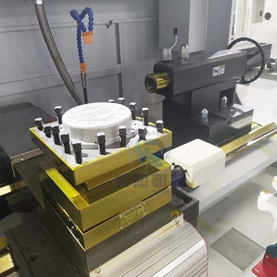 Qk1322 Doble chuck horizontal cama plana automática de roscado de tubería CNC máquina de torno para metal