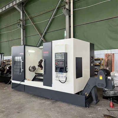 TCK56 Dormitorio inclinado Torno CNC Torno CNC Máquina de potencia Torreta Torno CNC